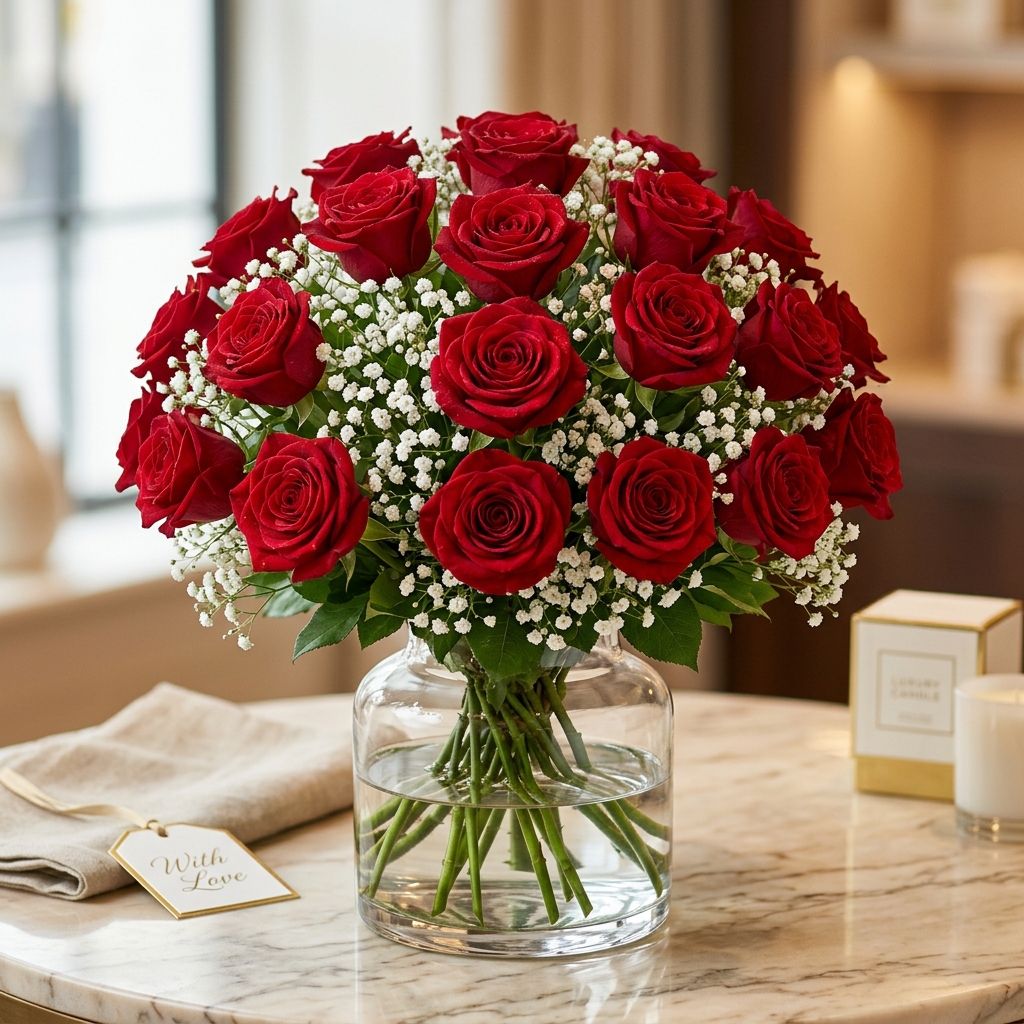 Classic Red Roses - a timeless expression of love